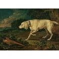 thumbnail image 3 of Anton Enzinger 18x14 Black Modern Framed Museum Art Print Titled - A Hunting Dog with a Pheasant, 3 of 5