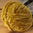 thumbnail image 3 of JubileeYarn Chenille Yarn - Worsted Weight - 100g/Skein - Tiramisu - 2 Skeins, 3 of 6