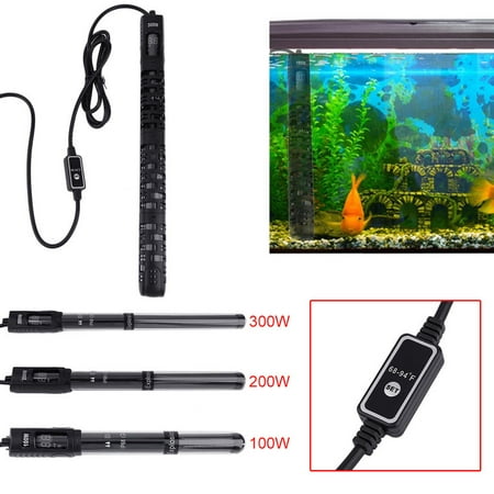 300W Explosion Proof LED Microchip Temperature Control Aquarium Heater Sticker Rod Temperature Controller