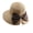 Beige, variant on Hats For Women Brown Sun Hats For Women Fashion Summer Wide Brim Foldable Hats