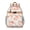 Pioneer Flower Floral-3, variant on Pioneer Flower Floral Print Pattern Backpack for School,Cute School Bag,Schoolbag with Adjustable Shoulder Straps & Padded Back,15.25"x11.5"x5.25"