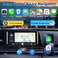 thumbnail image 3 of Estereo SANPTENT 1 DIN Apple Carplay Inalambrico Android Auto Pantalla 6.9 Pulgadas Bluetooth Camara Reversa, 3 of 5