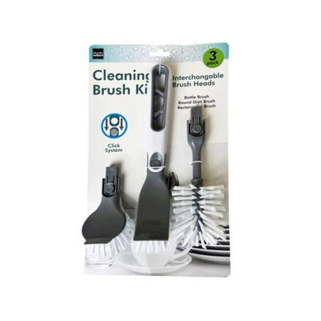 

Kole Imports HC499-2 Kitchen Cleaning Brush Kit - Pack of 2 - 3 per Pack