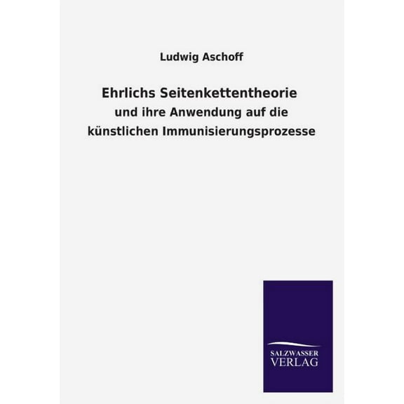 Ehrlichs Seitenkettentheorie
