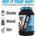 thumbnail image 5 of BPI Sports ISO HD Isolate Protein Powder – 100% Whey Isolate, Protein Powder for Muscle Gain - Chocolate Brownie, 1.6 LBS - 23 Servings, 5 of 9