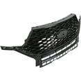 thumbnail image 4 of LABLT Front Bumper Hood Grille Upper Glossy Black Frame Honeycomb Style Replacement for Explorer ST 2020-2022, 4 of 7