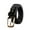 Black, variant on TAZAG men's business genuine leather belt hand-woven belt