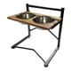 thumbnail image 3 of Tazón de alimentación Yinane para perros con Soporte 2 Tazones de acero inoxidable, 3 of 8