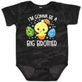 thumbnail image 3 of Inktastic Easter I'm Gonna Be a Big Brother with Green and Blue Eggs Boys Baby Bodysuit, 3 of 5