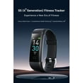 thumbnail image 2 of S5 smart watch heart rate monitor fitness tracker waterproof bracelet, 2 of 12