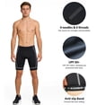 thumbnail image 4 of Mens Cycling Shorts Padded Bike Shorts for Men Biking Pants Road Riding Tights Bottom Black M, 4 of 8