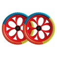 thumbnail image 2 of 2 ruedas de repuesto para bicicleta de equilibrio, ruedas de bicicleta de equilibrio para niños, repuestos premium, fácil instalación, piezas de Diámetro 40cm, 2 of 8