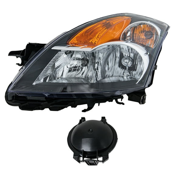 Headlight Compatible with NISSAN ALTIMA 07-09 LH Assembly Halogen Sedan/Hybrid