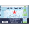 thumbnail image 2 of S.Pellegrino Sparkling Natural Mineral Water, 24 Pack of Glass Bottles 405.6 fl oz, 2 of 10
