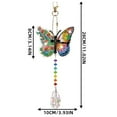 thumbnail image 6 of Home Decor 6Pcs Diy Butterfly Art Wind Chimes Kits | Decorate with Double Sided, 6 of 8