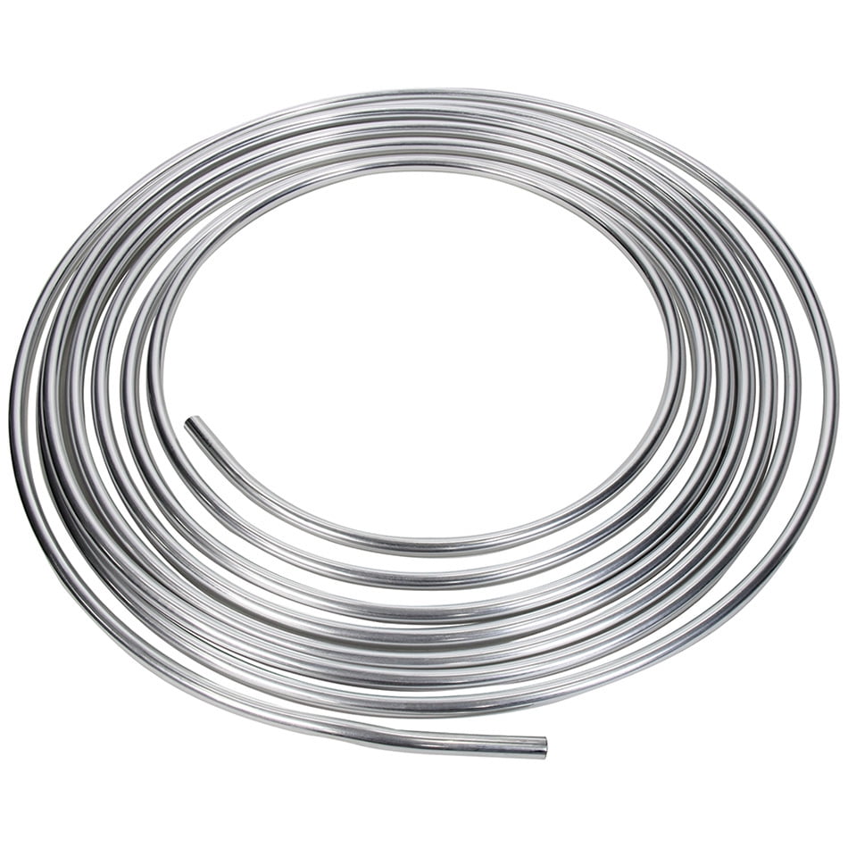 Allstar ALL40180 3/8" Diameter 25' Aluminum Coiled Tubing Fuel Line
