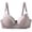 Dark Gray, variant on Women Elegant Wireless Floral Lace Bra Full Coverage Comfort Brassiere Soft Breathable Everyday Bra White 90A