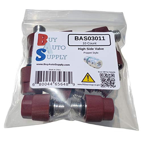 25 Count 15-5438 M12x1.5 Male High Side A/C Charge Port Valve Includes Caps Aftermarket Replacement For MT0105 59946 GM 52458184 Buy Auto Supply # BAS03011 800-955 
