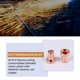 thumbnail image 5 of 60 Pcs/Set Air Plasma Cutting Cutter Extended TIP Nozzles Electrode, 5 of 5