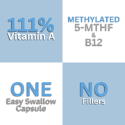 envitamin Methylated Multivitamin Multimineral Complex L Methylfolate, 30 count