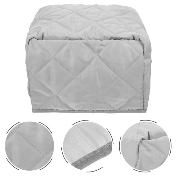 HEANUJJ Wear-resistant Kitchen Appliance Cover for Toaster Appliance Grey 1Pcs