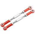 thumbnail image 3 of Aluminium Alloy Steering Linkage Rods for Traxxas Slash 1/10 Scale RC Truck (Red), 3 of 6