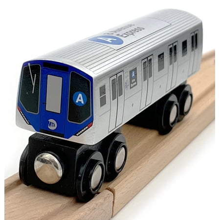 Munipals MP01-110A Wooden Subway Train New York City MTA NYC-A 8th Avenue Express
