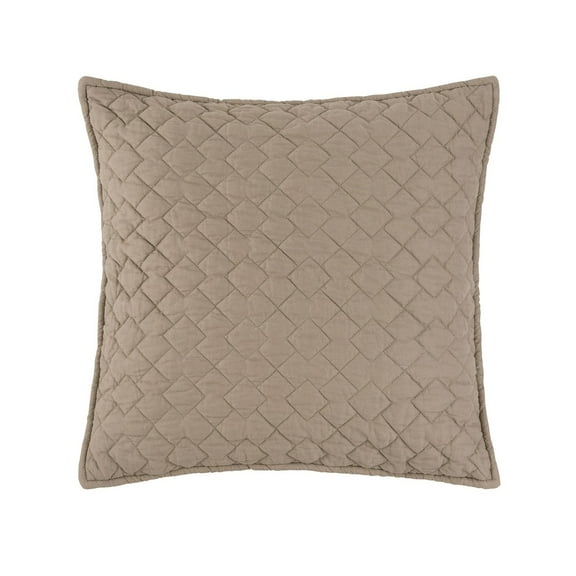 Regent Clay Cotton Blend Accent Throw Pillow 18" x 18"