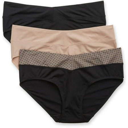 

Blissful Benefits by Warner s® Women s No Muffin Top Micro Hipster 3-pack RU3383W
