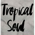 thumbnail image 2 of Tropical Soul Cute Island Vacay Vibes Unisex Plus Fleece Graphic Sweatshirt Brisco Brands 5X, 2 of 5