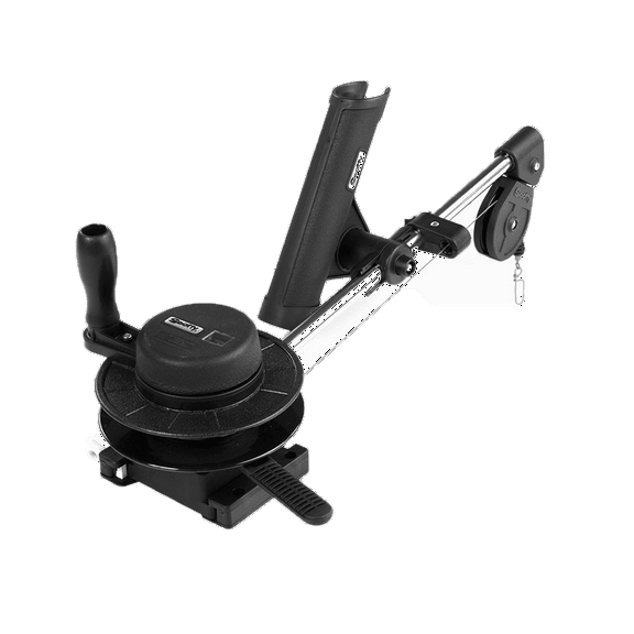 Depthmaster Manual Downrigger W/Rod Holder