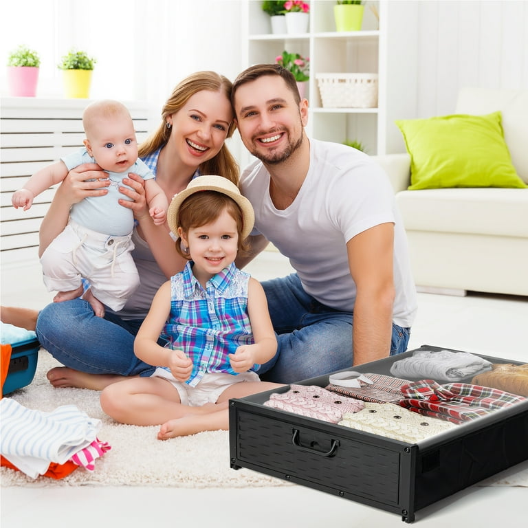 Under Bed Storage Containers With Wheels Rolling Under Bed Storage