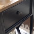 thumbnail image 4 of Walker Edison 19" 1 Drawer Wood Side Table - Reclaimed Barnwood / Black, 4 of 8