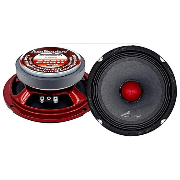 6" 200 Watts 4 Ohm Pro Car Audio Bullet Speaker Audiopipe Series AP-APMB-628PR