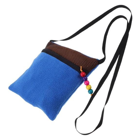 Baluue Travel Small Animal Carrier Rat Carrying Bag Blue Cotton 1 Set
