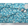 thumbnail image 3 of Soimoi Cotton Voile Fabric Fish Ocean Print Sewing Fabric Yard 56 Inch Wide, 3 of 3
