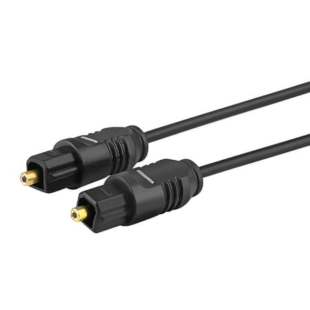 Toslink Digital Audio Optical Cable for Sound Bar by Insten 10' Digital