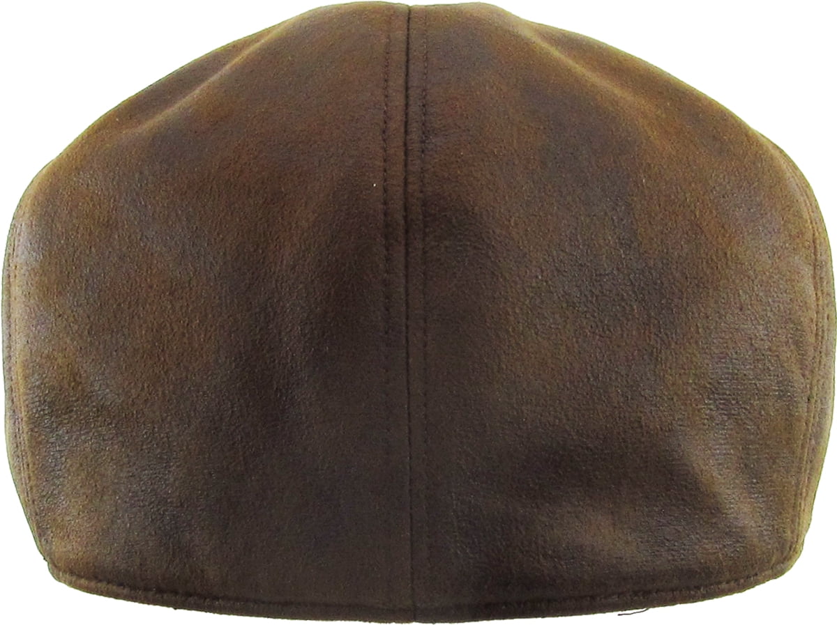 KBETHOS PU Leather Ivy Hat Golf Driving Ascot Winter Flat Cabbie