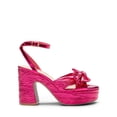 thumbnail image 2 of Sandalias de Tacón Plataforma Chunky para Mujer DREAM PAIRS en Rosa, 2 of 7
