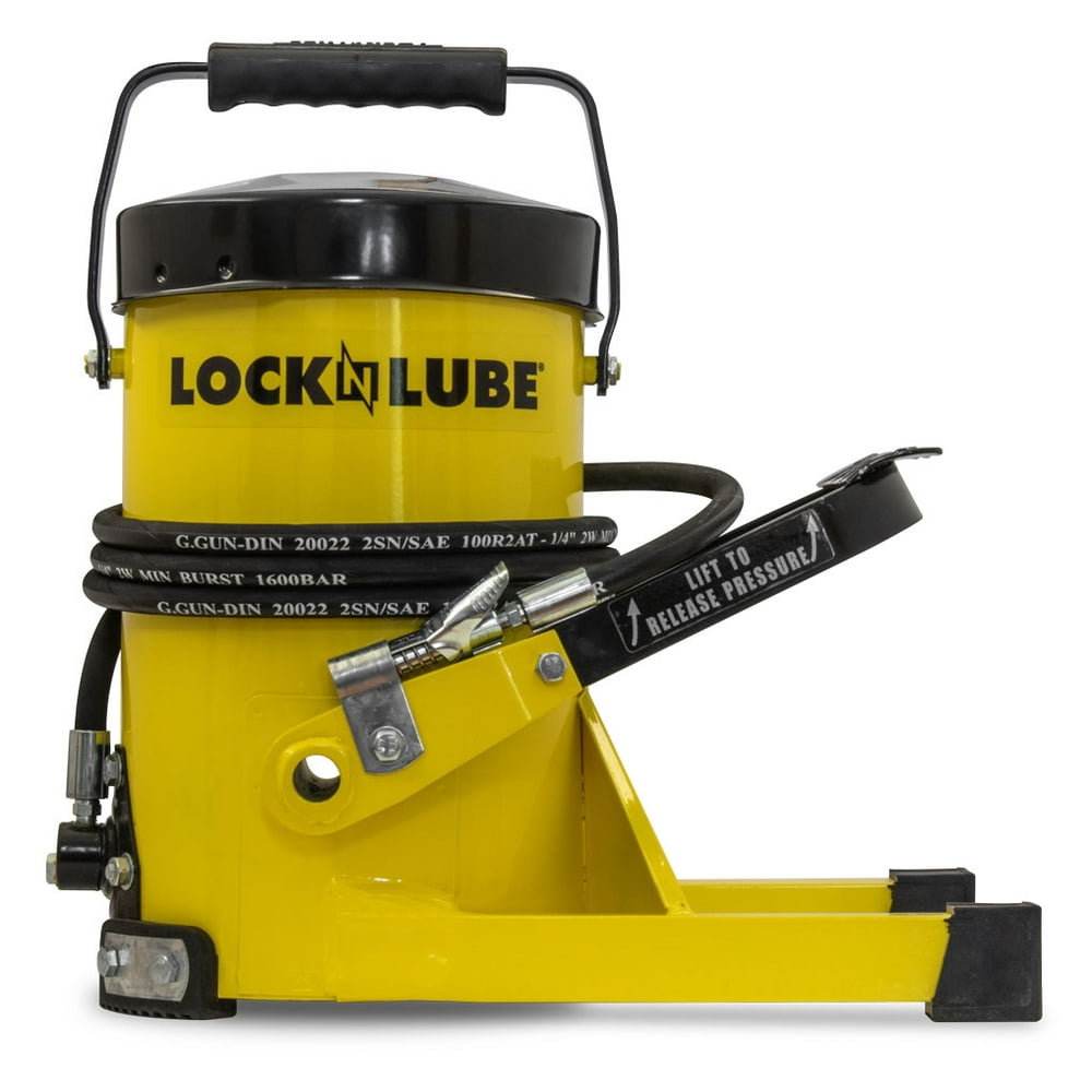 G. Gun Grease Gun No Mess, No Waste 10 Foot Flex Hose LockNLube