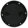 thumbnail image 1 of Shisuyan Housse de Trappe Ronde Noire en ABS Protection de Pont 1Ensemble, 1 of 9