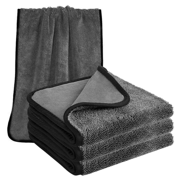 Appoft Shower Cleaning Cloths - 3pcs Super Absorbent Microfiber Bath Towels for Effortless Cleaning of Windows, Bathroom, Car & Home Toilet - Must-Have!11.8x15.7in