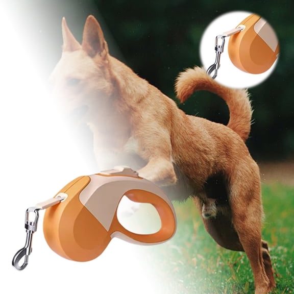 Automatic Retractable Dog Leash Extendable Pet with Escape Lock Designed for Small and Medium Dogs Including Poodles and Puppies