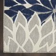 thumbnail image 6 of Nourison Aloha Indoor/Outdoor Tropical Floral Ivory/Navy 7' x 10' Area Rug, (7' x 10'), 6 of 11