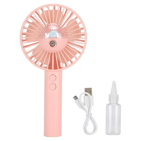 

Tebru Portable USBSprayer Fan10ml Water Tank Mini Handheld Outdoor Air Conditioner Cooling Humidifier Sprayer Fan