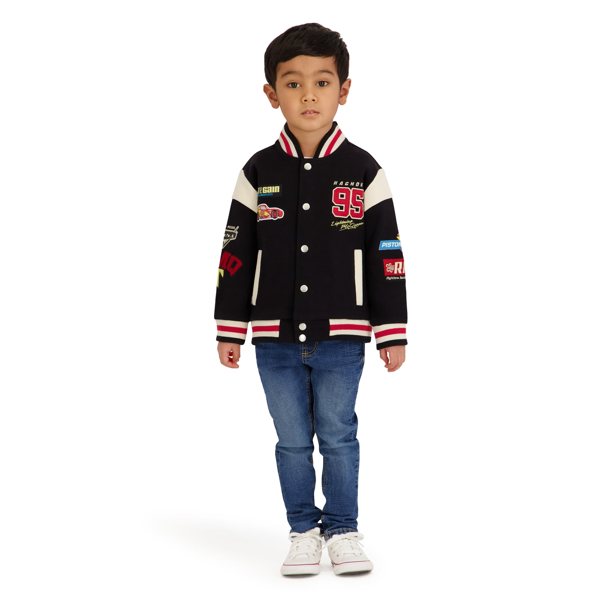 Cars Toddler Boy Bomber Jacket, Sizes 12M-5T