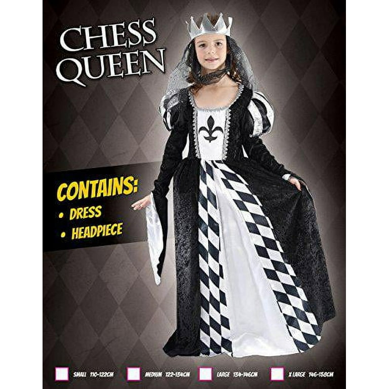 Chess Queen Childrens Costume Chess Queen Childrens Costume