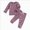 B103-Girls' Set-Purple, variant on 12-18 Months Toddler Baby Girl Fall Winter Clothes Toddler Sweatsuit Outfit Floral Print Sweatshirt Long Sleeve Shirt Top Pants Clothing