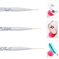 thumbnail image 3 of Nail Art Liner Brush,UV Gel Paint Striping Brushes for Short Strokes, Details, Blending, Elongated Lines, 3 of 5