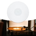 thumbnail image 4 of keepw 12 Tapis de Platine en Acrylique pour Tourne-Disques Blanc Diamètre : 29.5cm 1Set, 4 of 6